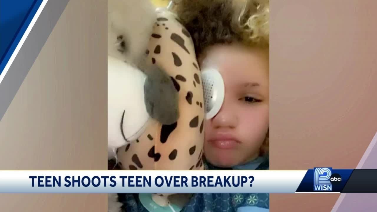 14-year-old Racine girl recovering after being shot in head - YouTube