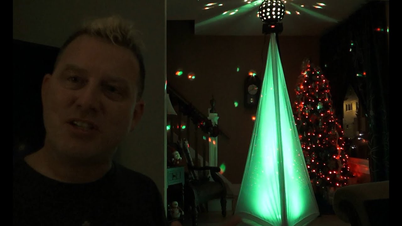 Creative Lighting Ideas A Disco Christmas Tree For DJs YouTube