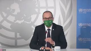 LIVE: WHO gives an update on COVID-19 in Europe