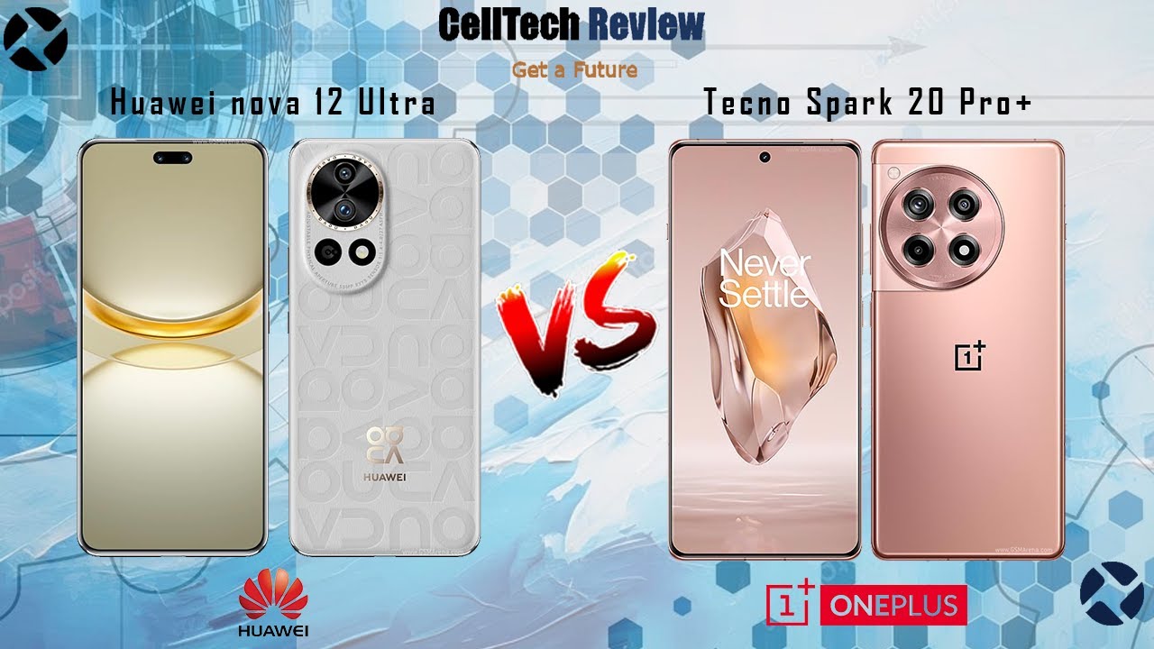 Huawei nova 12 Ultra vs OnePlus Ace 3 Full Specification Comparison | CellTech Review