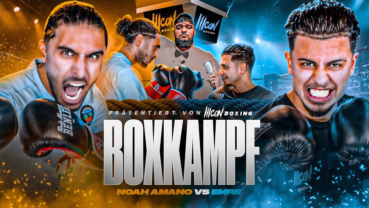 ICON 6 BOXING 🏆 Offizieller Boxkampf Noah Amano VS Emre 🥊