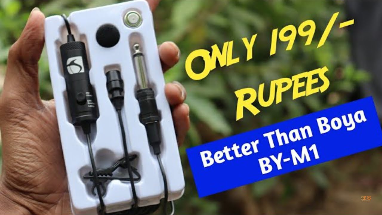 Industry Standard Sound ISSLM100 Lavalier Microphone Unboxing Best