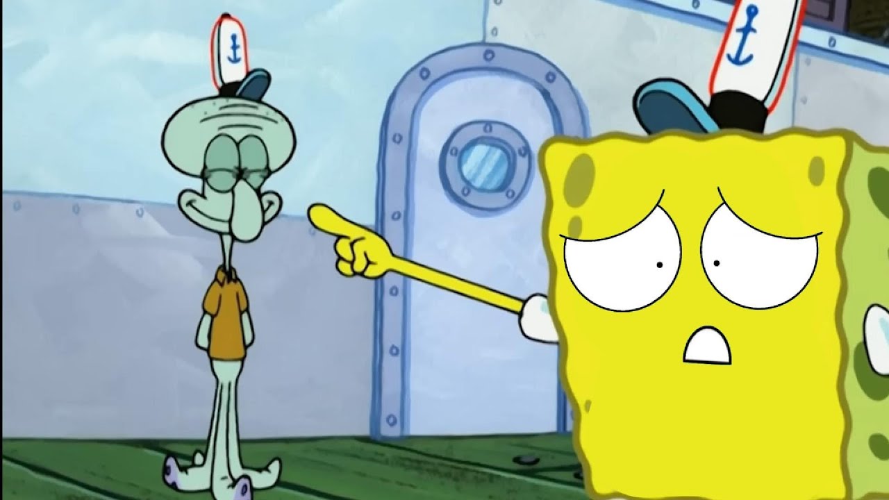 ☠️SpongeBob is crazy😬🤯 MonsterMonsters How Should I Feel cover😯