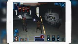 Обзор-летсплей Star Wars: Knights of the Old Republic (KOTOR) для iOS! screenshot 1