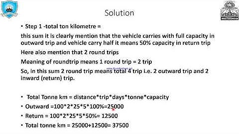 COST ACCOUNTING 2 || OPERATING COSTING SUM  3 || BCOM SEM-V ||  MPCC || KSV  || SVKM || KADI