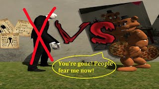 Slenderman VS Freddy The Fazbear / Freddy Mode screenshot 5