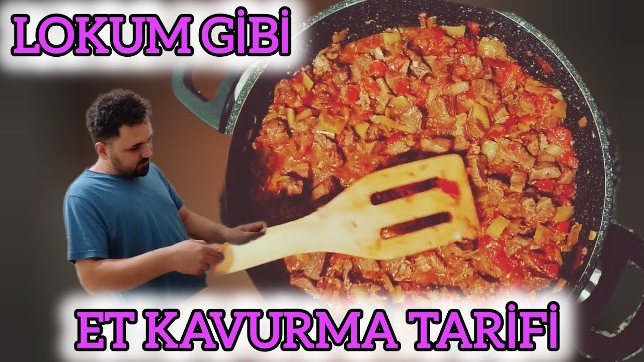 Hiç Ete SODA Katıldığını Gördünüz Mü?????✅ LOKUM GİBİ Et Kavurma Tarifi ✅ | Yemek Tarifi | Vlog #tarif