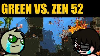 Green vs  Zen ep 50, Broforce