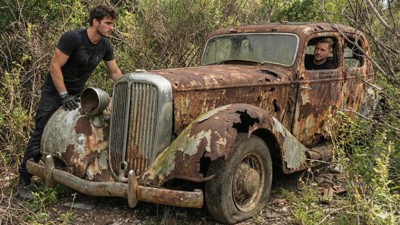 ASMR Car Restoration — $3M Duesenberg Model J Forgotten for 95 Years | FULL Rebuild