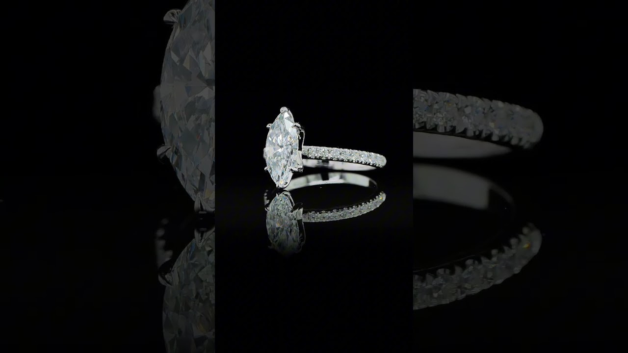 Inspirez-Vous - Nouvelle Collection De Bijoux En Diamant 2025 33 - Orogem Jewelers 1.13 Carat Marquise Cut Diamond Engagement Ring – Hrd Certified In 18K White Gold - Orogem Jewelers
