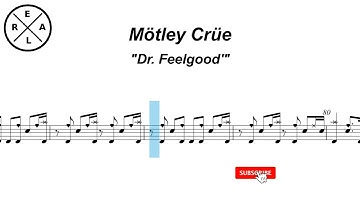Dr. Feelgood - Mötley Crüe Drumscore