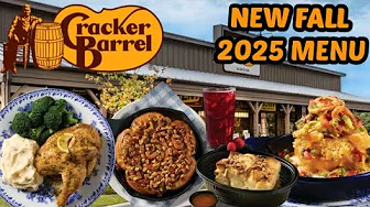 Cracker Barrel's NEW 2025 Fall Menu Lineup Review