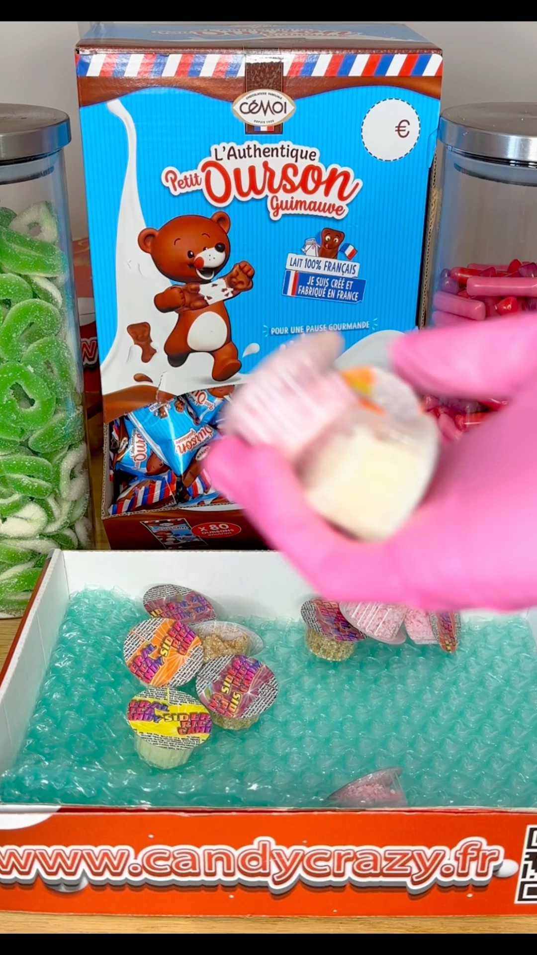 ?plus petite commande de la boutique?? #candycrazy #candy