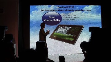 Computex 2010: Asus Eee Pad Launch