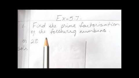 Class -IV Maths Ex. -5.7 Q1 (YLS)