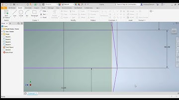 Trying to Draw a Chassis in Autodesk Inventor| Video 1|