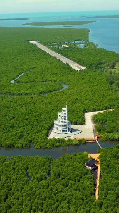 Shot drone mavic 🎮pesona menara wisata kota Langsa ll aceh timur ll story wa cinematic #shorts #fyp