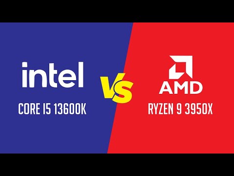 Intel Core i5 13600K vs AMD Ryzen 9 3950X - Apps and games benchmark