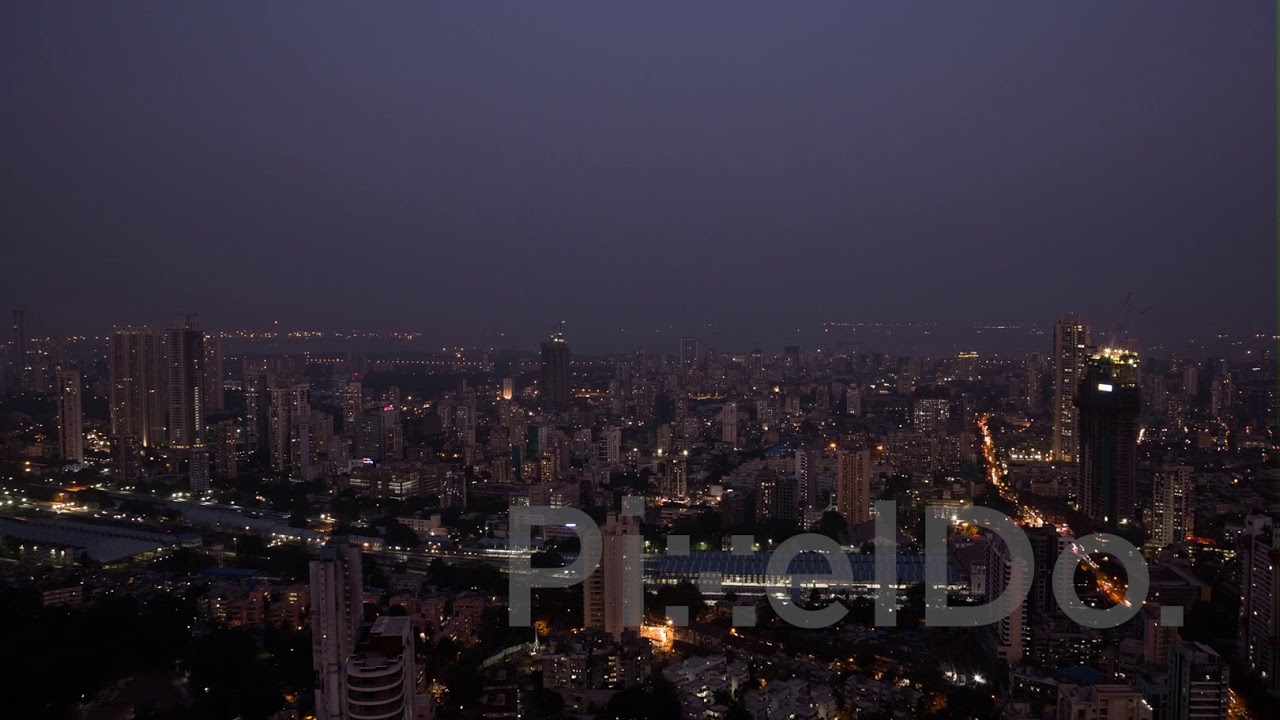 Mumbai Timelapse View of Mumbai Central