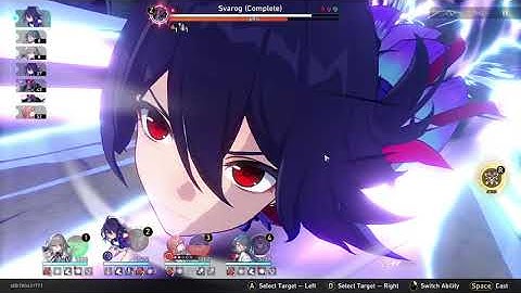 Star Rail - Simulated Universe - World 4 Difficulty 3 -  Svarog Fight