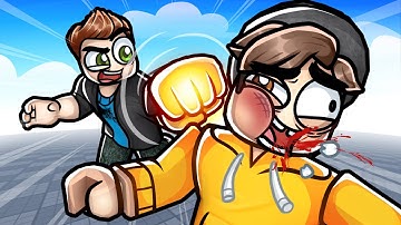 this Roblox noob beat me up 😭😭😭