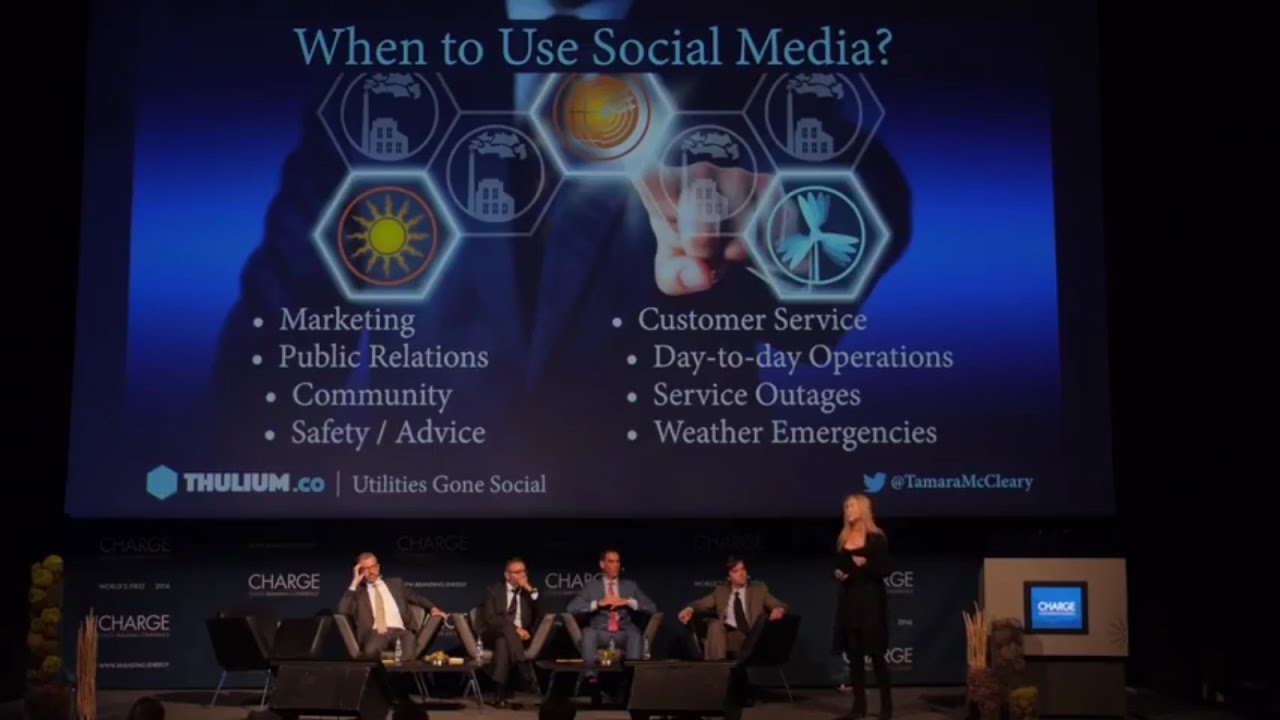CHARGE 2016 Tamara McCleary Utilities gone social YouTube