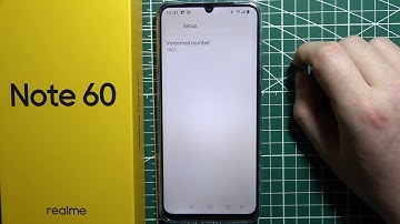 Realme Note 60: How to Set Up Voicemail