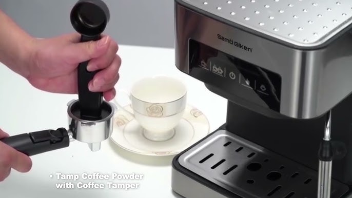 Tutorial Cafetera Expreso SL EC8501 