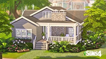 Newcrest Starter Home 🖤 || The Sims 4: Speed Build