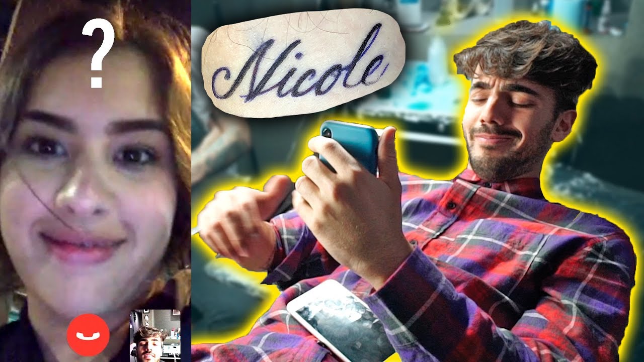 ME TATUO EL NOMBRE DE MI NOVIA Y LO RECHAZA!