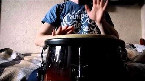 Leão. Music. Lesson 5. Atabaque. Samba + Some variations.