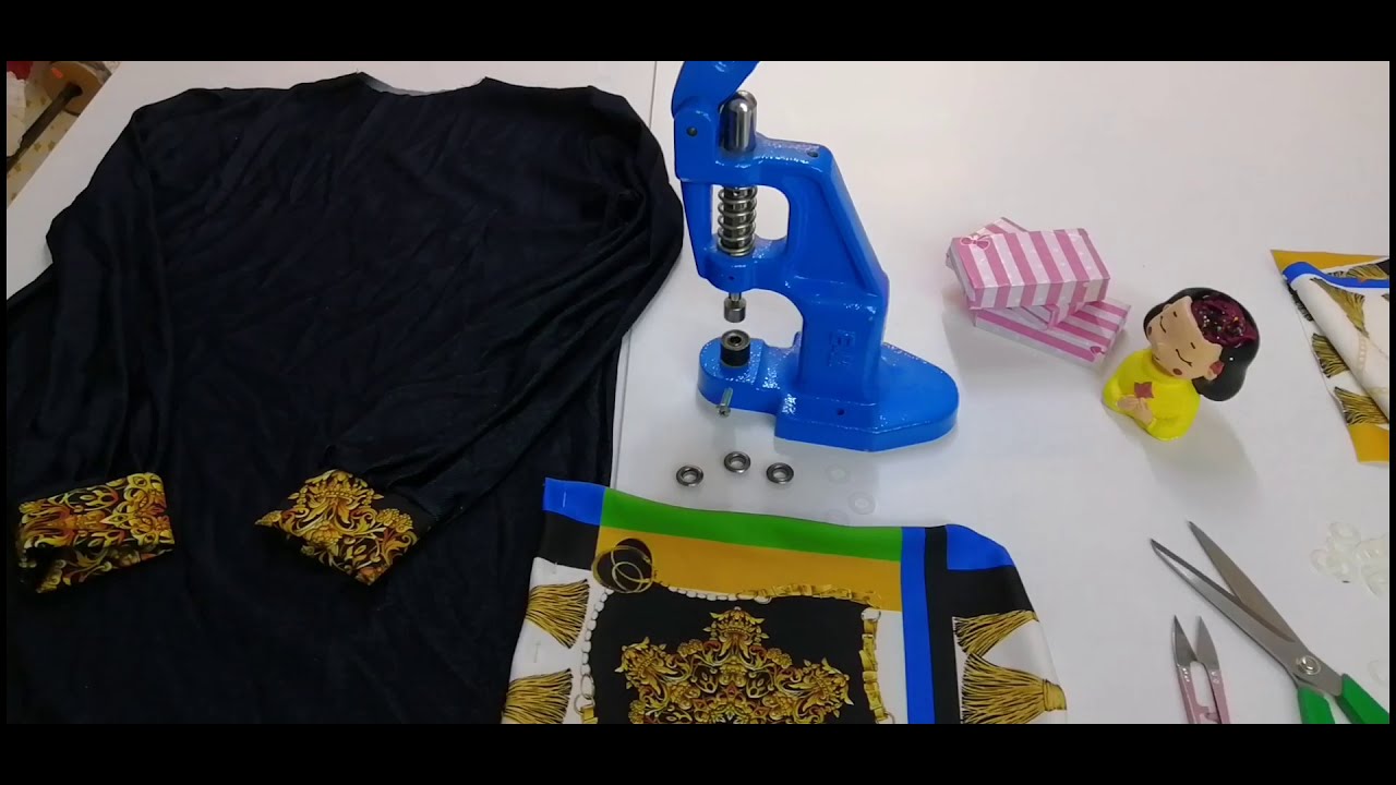 Kuşgözü Nasıl Çakılır? Kuşgözü Çıtçıt Düğme Makinası Nereden Alınır? (Kuşgözü Makinası Kullanımı)