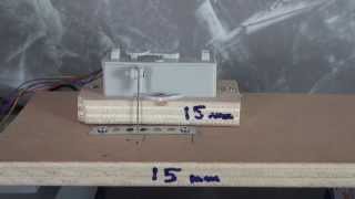 Peco N Gauge Turnout With Conrad Point Motor Aiguillage Peco Non Modifié Avec Moteur Conrad