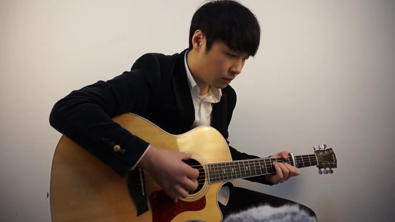It's perfect for Chinese guitarists to play 【let her go】 YouTube