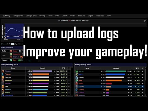 How to log with Warcraft Logs
