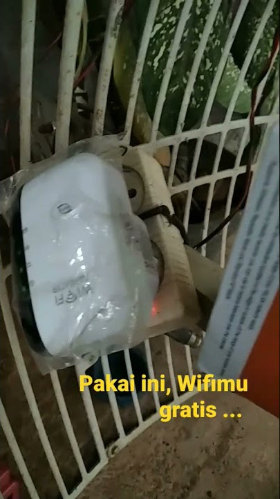 Wifi Gratis Dengan Alat Ini