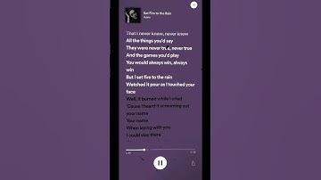 Thumbnail of Set Fire To The Rain - Adele #shorts #lyrics #song #shortsviral #adele #setfiretotherain