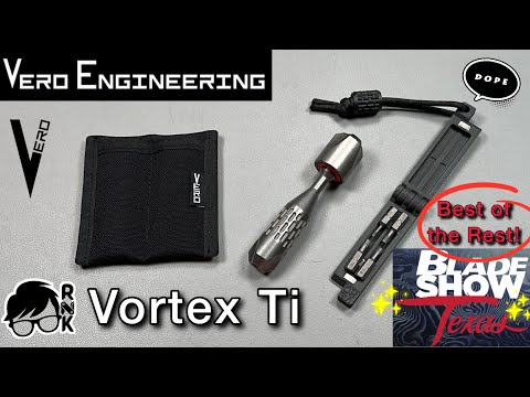 Unboxing the Blade Show Texas 2025 Best of the Rest winner… Vero Engineering Vortex Ti bit driver!