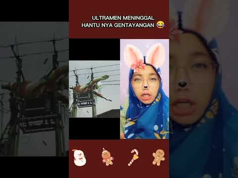 FUNNY DUBBING: ULTRAMAN MENINGGAL, HANTUNYA GENTAYANGAN 😱⁉️🎊#shorts #reaction #comedy #dubbing