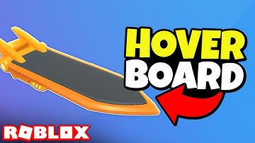 How to Make a HOVER BOARD in ROBLOX!