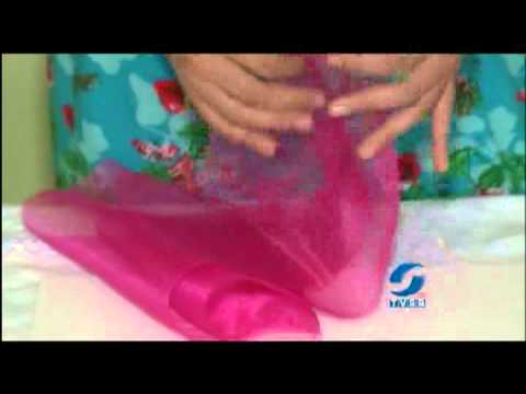 Vídeo: Como Fazer Uma Flor De Chiffon Com As Próprias Mãos