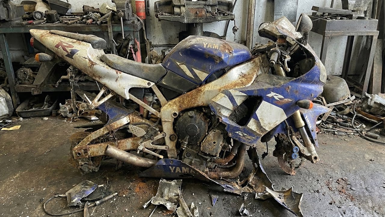 From Dusty Wreck to Beast: Yamaha R1 Full Rebuild & Restoration
