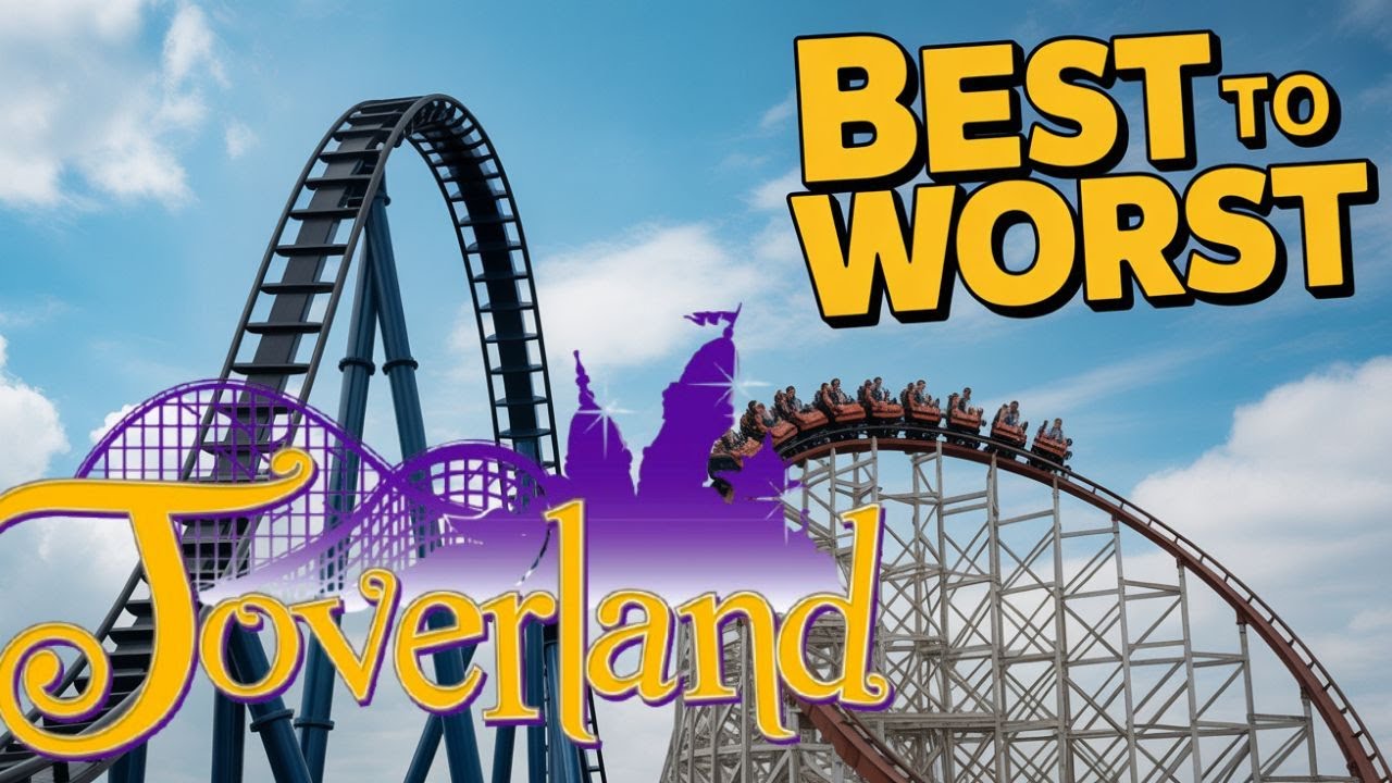 Ranking the Rollercoasters of Toverland inc. POV's