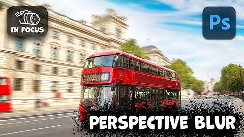 How To Create Perspective Motion Blur  In Adobe Photoshop