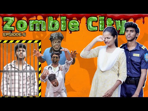Zombies City 🧟 EPISODE-5 👻 Wait for Twist 😂 #comedy #funny #viral
