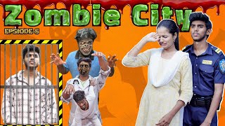 Zombies City 🧟 EPISODE-5 👻 Wait for Twist 😂 #comedy #funny #viral