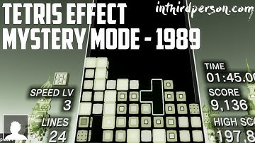 Tetris Effect - Mystery Mode - Classic 1989 Theme