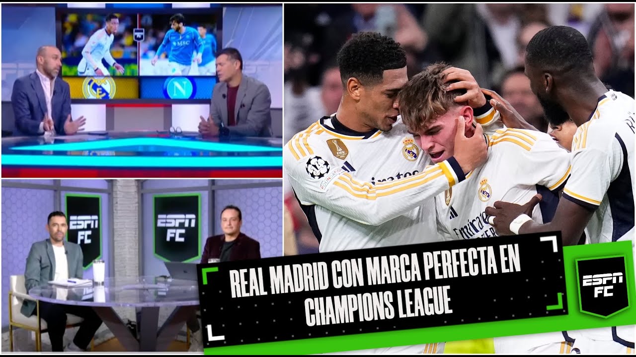 Real Madrid x Napoli, United sob pressão e mais! Bira Leal destaca os  melhores jogos da terça de Champions League - ESPN Video