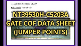 NT39530H C5203A (2) COF Datasheet Jumper - Arshad Electronics