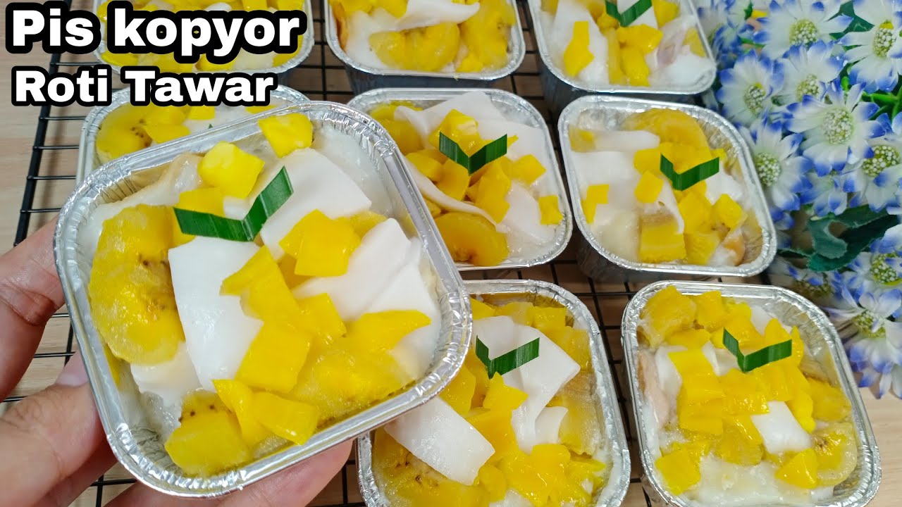 DIJAMIN KETAGIHAN‼️PIS KOPYOR ROTI TAWAR‼️ENAK,LEMBUT,MANIS DAN GURIH ...